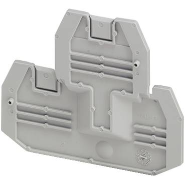 Schneider Electric - NSYTRACE24 - NSYTR end cover for screw double-level terminal block 1x1 - 2.5 to 4mmp (multiplu comanda: 50 buc)