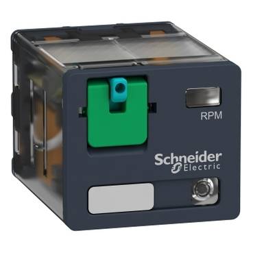Schneider Electric - RPM32BD - releu de putere debrosabil - Zelio RPM - 3 I/D - 24 V c.c. - 15 A - cu LED