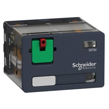 Schneider Electric - RPM42P7 - releu de interfata - Zelio RPM - 4 C/O - 230 V c.a. - 15 A - cu LED