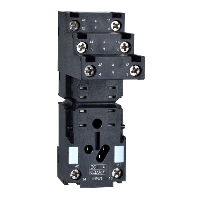 Schneider Electric - RXZE2S108M - soclu RXZ - contact separat - 12 A - < 250 V - conector - pt. releu RXM2..