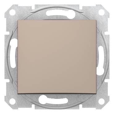 Schneider Electric - SDN0100168 - Sedna - intrerupator monopolar - 10AX fara rama titan