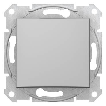 Schneider Electric - SDN0500160 - Sedna - intrerupator intermediar - 10AX fara rama aluminiu