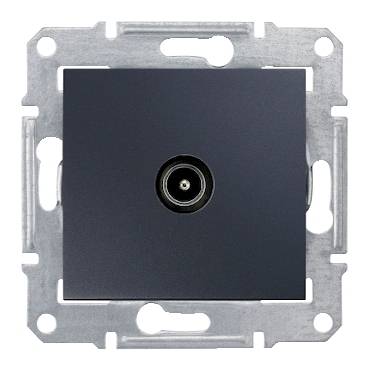 Schneider Electric - SDN3201270 - Sedna - TV connector intermediate - 8dB without frame graphite