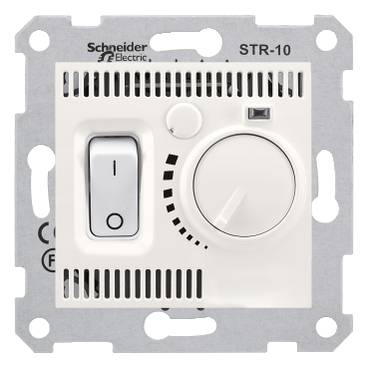 Schneider Electric - SDN6000123 - Sedna - room thermostat - 10A without frame cream