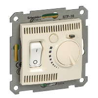 Schneider Electric - SDN6000347 - Sedna - floor thermostat - 10A without frame beige