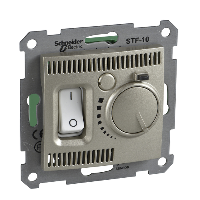 Schneider Electric - SDN6000368 - Sedna - termostat de podea - 10A fara rama titan