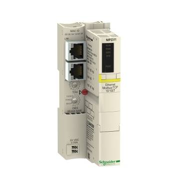 Schneider Electric - STBNIP2311 - standard Network Interface Module STB - Ethernet modbus TCP/IP - 10...100 Mbits
