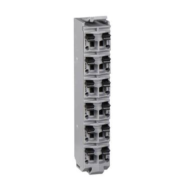 Schneider Electric - TM5ACTB12PS - terminal block - 12 contacts - grey - quantity 1