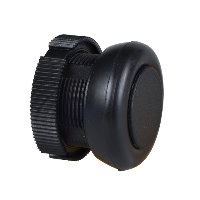 Schneider Electric - XACA9412 - cap rotund pentru buton - revenire cu arc- XAC-A - negru - invelit (multiplu comanda: 10 buc)
