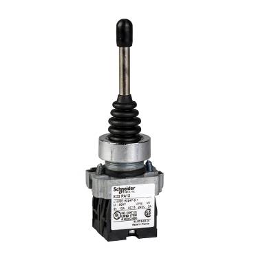 Schneider Electric - XD2PA22 - complete joystick controller - diam.22 - 2 directions - 1 NO per direction