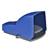 Schneider Electric - XPEB611 - intreruptor pedala simplu - IP66 - cu capac - plastic - albastru - 2NI + 2ND