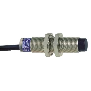 Schneider Electric - XS612B4PAL2 - inductive sensor XS6 M12 - L55mm - brass - Sn7mm - 12..48VDC - cable 2m