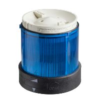 Schneider Electric - XVBC36 - unitate iluminata - lumina constanta - albastru - max. 250 V c.a.