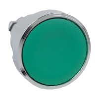 Schneider Electric - ZB4BA3 - cap de buton incastrat verde diam. 22, revenire cu arc, nemarcat (multiplu comanda: 5 buc)