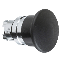 Schneider Electric - ZB4BC2 - cap de buton tip ciuperca diam.40 negru, revenire cu arc diam.22