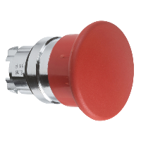Schneider Electric - ZB4BC4 - cap de buton tip ciuperca rosu, revenire cu arc diam.22