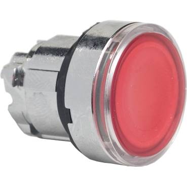 Schneider Electric - ZB4BH043 - cap buton rosu ilum. si incas. diam.22, apasare-apasare, pt. LED integral 