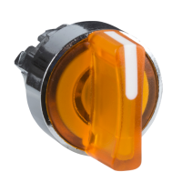 Schneider Electric - ZB4BK1253 - capac de selector iluminat portocaliu diam. 22, oprire in 2 pozitii