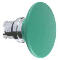 Schneider Electric - ZB4BR3 - cap de buton tip ciuperca diam.60 verde, diam.22, revenire cu arc