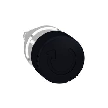 Schneider Electric - ZB4BS42 - cap de buton tip ciuperca diam.30 negru, cu eliberare prin rasucire a zavorului diam.22 (multiplu comanda: 5 buc)