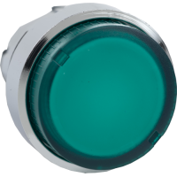 Schneider Electric - ZB4BW13 - cap verde aparent buton luminos diam.22 cu revenire pentru BA9s bulb