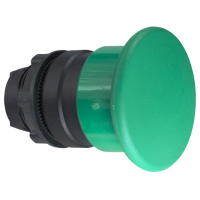 Schneider Electric - ZB5AC3 - cap rotund pt. buton diam. 22 - revenire cu arc - verde - tip ciuperca diam. 40 mm
