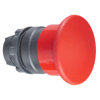 Schneider Electric - ZB5AC4 - cap rotund pt. buton diam. 22 - revenire cu arc - rosu - tip ciuperca diam. 40 mm