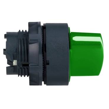 Schneider Electric - ZB5AD303 - cap verde cheie selectoare diam.22 3-pozitii fixe (multiplu comanda: 5 buc)