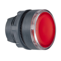 Schneider Electric - ZB5AH043 - cap buton luminos incastrat rosu diam.22 apasa-apasa pentru LED integral