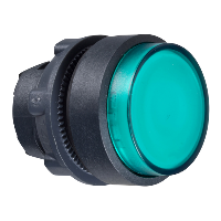 Schneider Electric - ZB5AH33 - cap luminos aparent, verde, pentru butoane diam.22 apasa-apasa, pt.LED integral