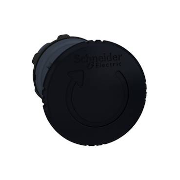 Schneider Electric - ZB5AS52 - cap rotund pt. buton diam. 22 - zavorare - negru - tip ciuperca diam. 40 (multiplu comanda: 5 buc)