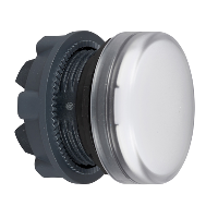 Schneider Electric - ZB5AV01 - capac de lampa pilot - diam. 22 - rotund - lentila simpla alba (multiplu comanda: 5 buc)