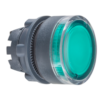 Schneider Electric - ZB5AW333 - cap de buton iluminat - diam. 22 - verde (multiplu comanda: 5 buc)