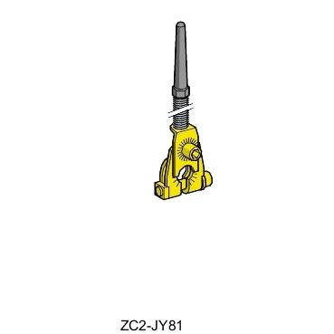 Schneider Electric - ZC2JY81 - maneta limitator ZC2JY - maneta cu arc si capat din termoplastic - (-40...70 gradeC)